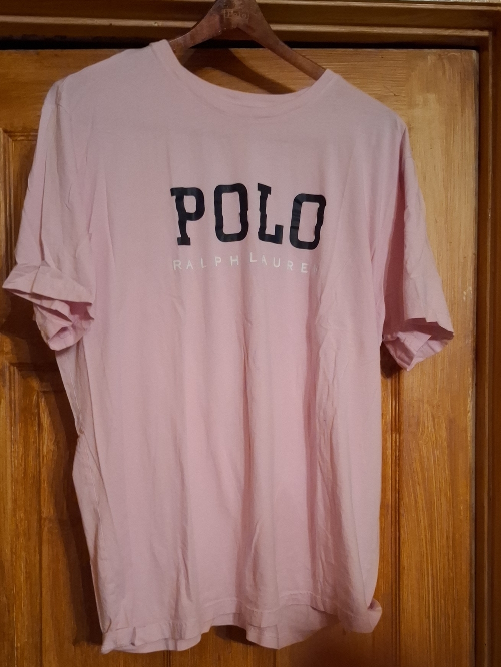 Polo by Ralph Lauren Light Pink POLO Logo Short Sleeve Tee